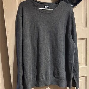 Lands' End Men's Gray Sweater